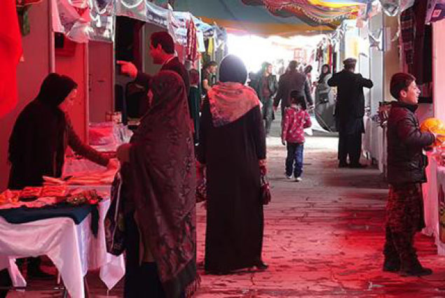 Women Showcase  Products at Nawroz Bazar